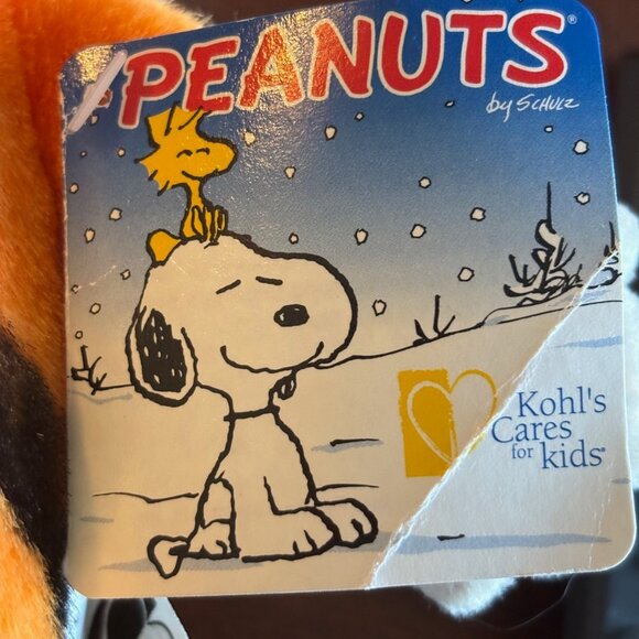 Kohl’s Cares For Kids Peanuts Charlie Brown 13” Plush Toy with Tag - Picture 3 of 4